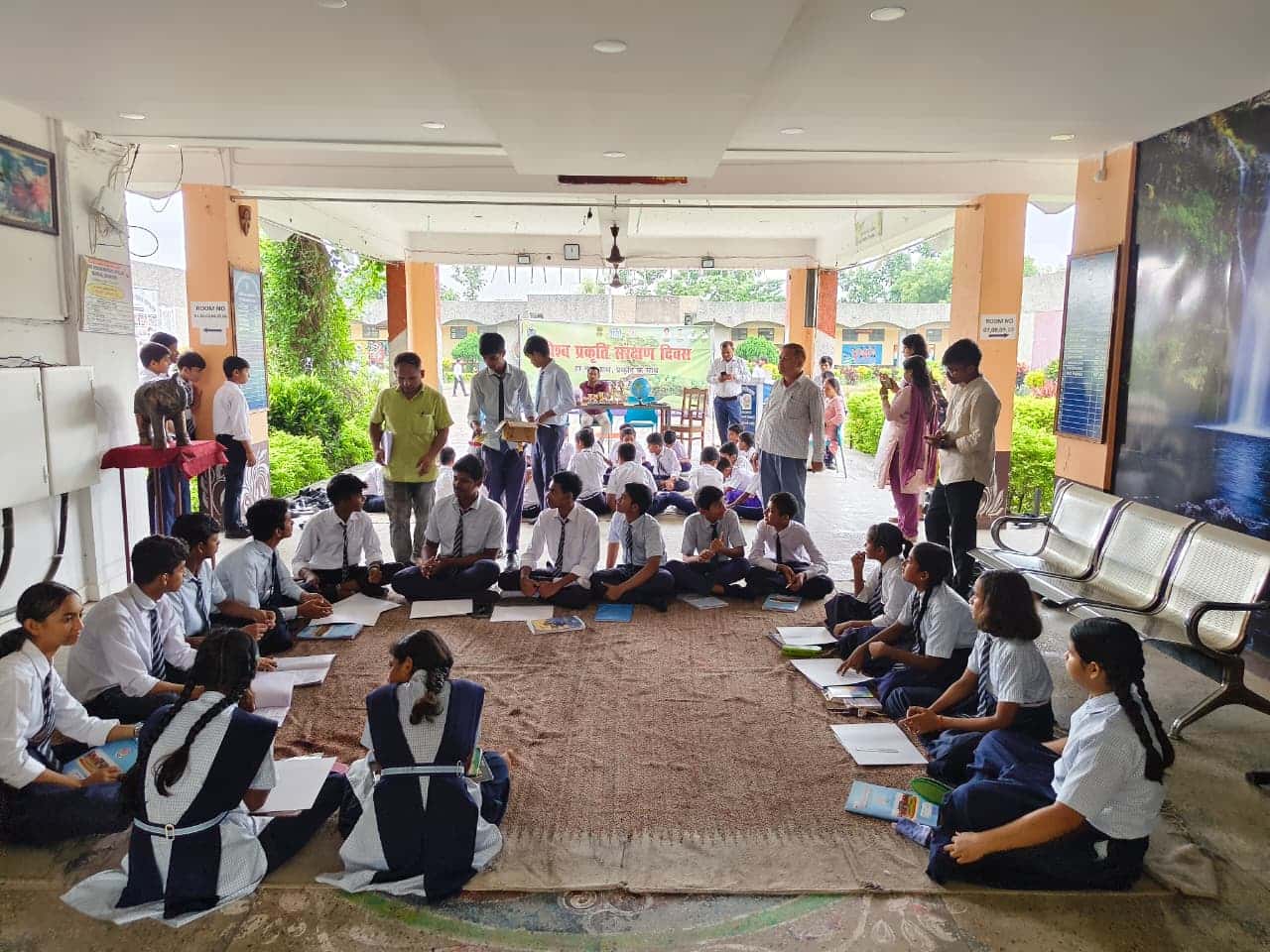 विश्व प्रकृति संरक्षण दिवस पर पीएम श्री जवाहर नवोदय विद्यालय में पर्यावरण जागरूकता कार्यक्रम आयोजित