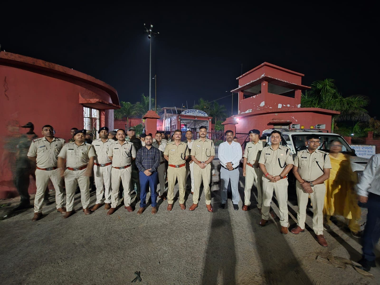 डीसी और एसपी के निर्देश पर रामगढ़ जेल का हुआ औचक निरीक्षण - header image